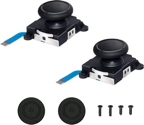 078682 thumb joystick|[New Version] 2 Pack 3D Replacement Joystick Analog Thumb .